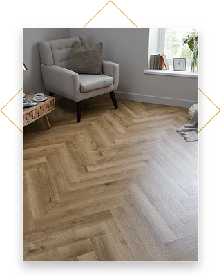 Herringbone LVT