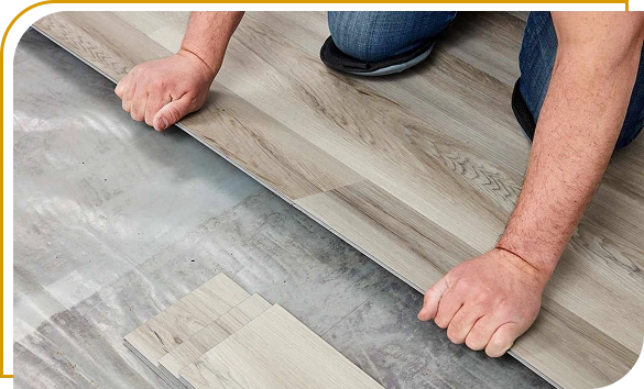 Plank LVT Floor install